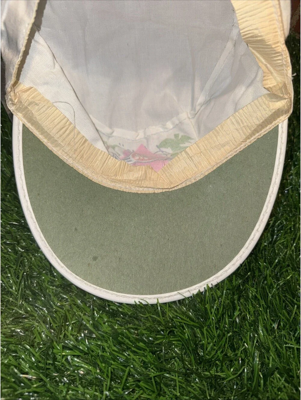 VTG 88’ Hawaii Top Route 88 Jet Plane Canvas Painters Hat